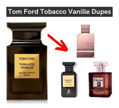 tom ford tobacco vanille perfume dupe|tom ford tobacco vanille 50ml.